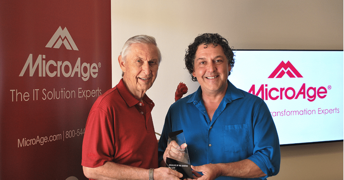 Scott Jeffery Senior Technical Trainer and Performance Coach at MicroAge and Jeff McCeever