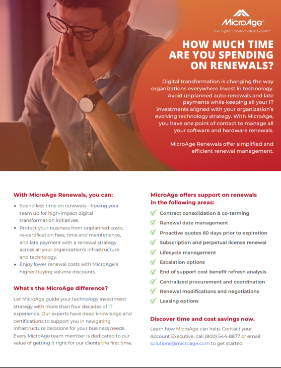 MicroAge Renewals