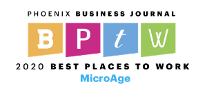 MicroAge Named One of 2020’s Best Places to Work logo