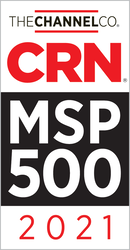 2021 CRN MSP500 logo