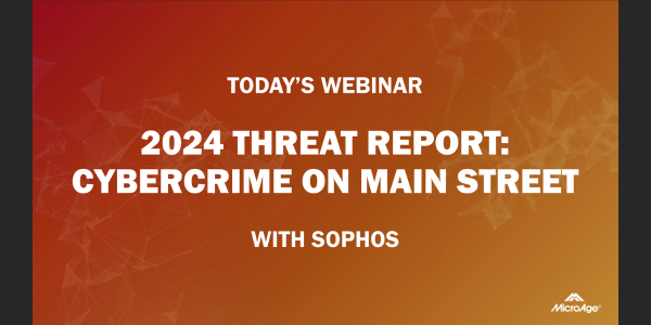 2024 Threat Report: Cybercrime on Main Street
