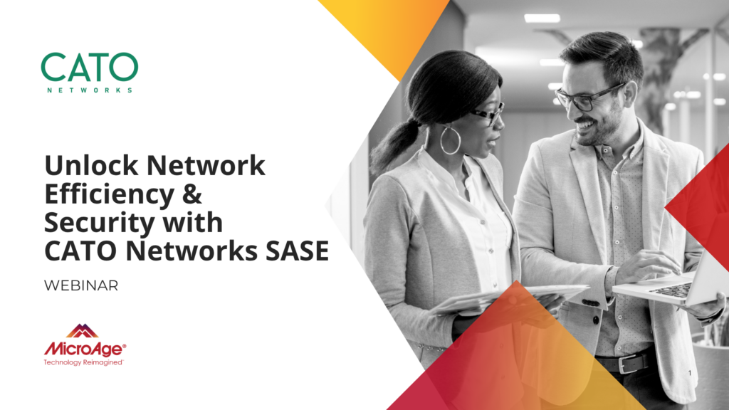 Webinar: Unlock Network Efficiency and Security with CATO Networks SASE ...